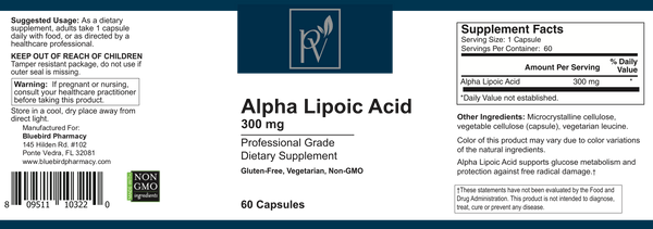 Alpha Lipoic Acid 300mg