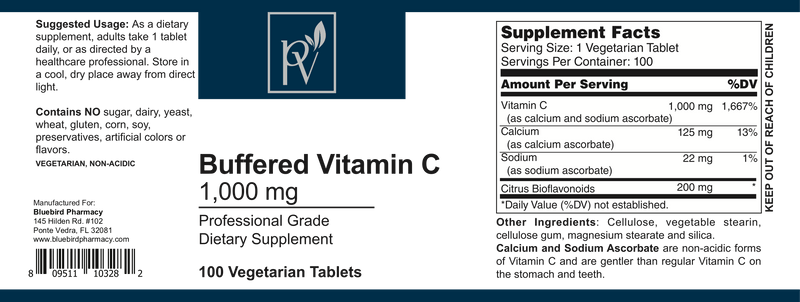 Buffered vitamin C 1000mg